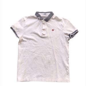 moschino collar shirt